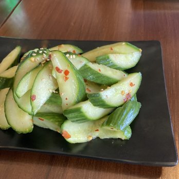 Ten Second Noodles house - S2. Cold Spicy Sour Cucumber - Chinese Near Me - Boston, Massachusetts
