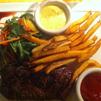 Matera - 10 oz steak frites. This place cook steaks perfectly! - Breakfast & Brunch Near Me - Washington, DC, District of Columbia Matera - 10 oz steak frites. This place cook steaks perfectly! - Breakfast & Brunch Near Me - Washington, DC, District of Columbia