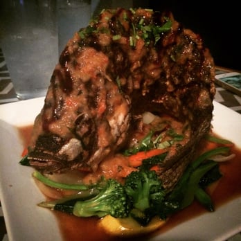 Angkor Wat Restaurant - Crispy Ginger Fish - order the day before!! - Asian Fusion Near Me - Woodstock, Vermont