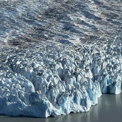 Glacier Hue Blues of the Knik Glacier.