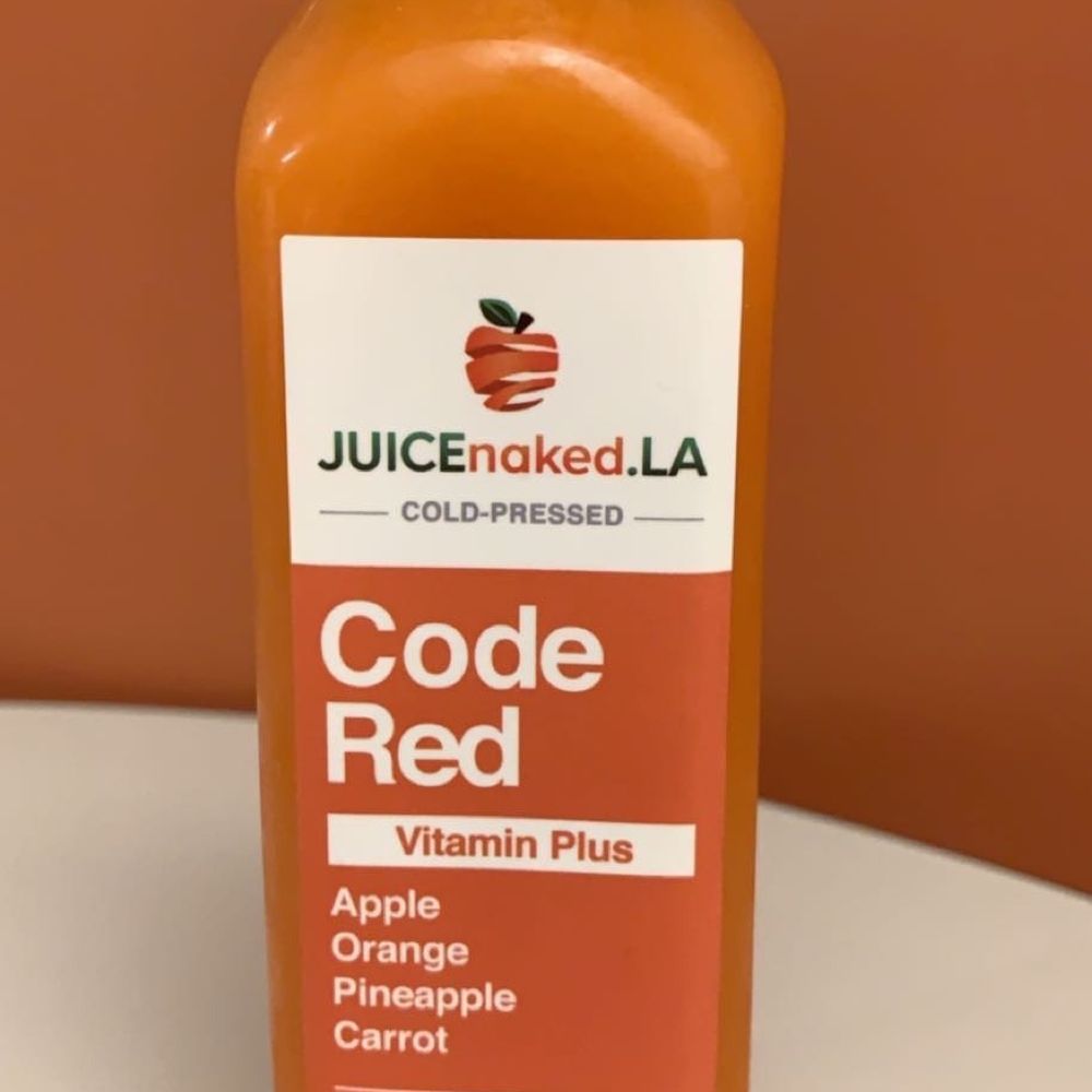a bottle of juice