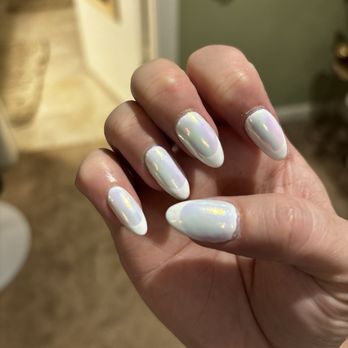 Divine Nails & Spa - Chrome French - Nail Salons Near Me - Andover, Kansas Divine Nails & Spa - Chrome French - Nail Salons Near Me - Andover, Kansas
