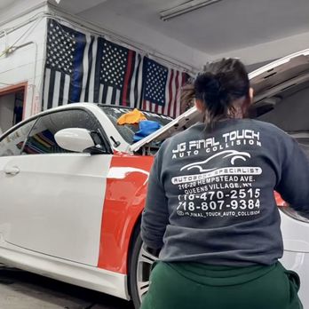 JG Final Touch Auto Collision - How the wrap begins - Body Shops Near Me - New York, New York JG Final Touch Auto Collision - How the wrap begins - Body Shops Near Me - New York, New York
