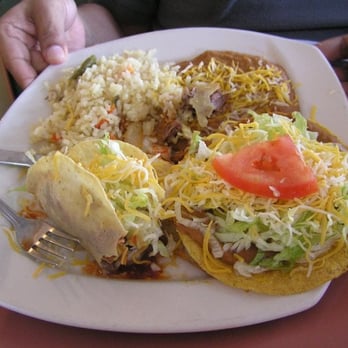 La Olmeca Restaurant - By the time he was done there were nothing left but scrapes on the plate.  Good sign. - Mexican Near Me - Phoenix, Arizona
