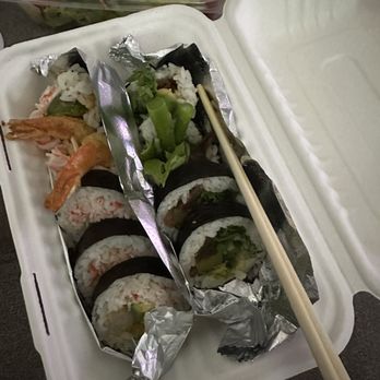 Jaku North - Fresh Vegetable Roll and Shrimp Tempura Roll - Sushi Bars Near Me - Grand Rapids, Michigan Jaku North - Fresh Vegetable Roll and Shrimp Tempura Roll - Sushi Bars Near Me - Grand Rapids, Michigan