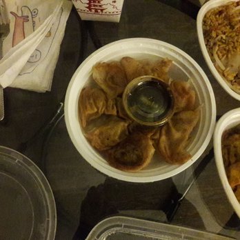 Triple Eight - Fried Dumplings.  The inside tatse like a Jimmy Dean sausage. - Soup Near Me - Chester, Virginia