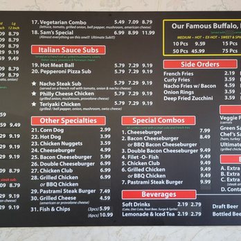 Sam's Sub Shop - Latest menu as of April 2021 - Sandwiches Near Me - Sacramento, California Sam's Sub Shop - Latest menu as of April 2021 - Sandwiches Near Me - Sacramento, California