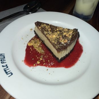 Little Fawn - Pistachio cheesecake - Mediterranean Near Me - Oceanside, California Little Fawn - Pistachio cheesecake - Mediterranean Near Me - Oceanside, California