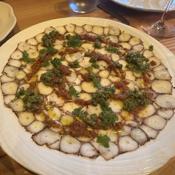 Dalida - Shaved octopus - Mediterranean Near Me - San Francisco, California