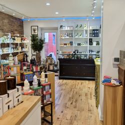 412 Apothecary - Shelves of candles, etc.