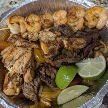 The Cantina - My fajita trio - Mexican Near Me - Sevierville, Tennessee The Cantina - My fajita trio - Mexican Near Me - Sevierville, Tennessee