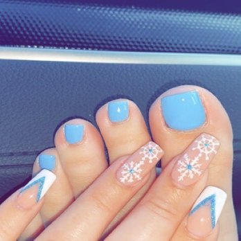 Bella Le Nails - Christmas set by (Ana) - Nail Salons Near Me - Vero Beach, Florida