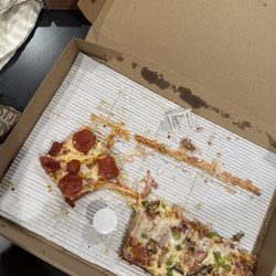 Jet's Pizza - 1/2 and 1/2 pizza