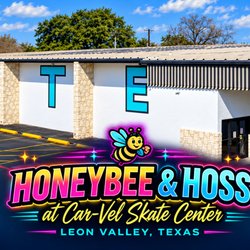 Honeybee and Hoss at CarVel Skate Center Leon Valley