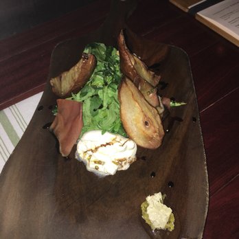 Seasons 52 - Pear and Caramelized Bosc Pear & Burrata salad - New American Near Me - Altamonte Springs, Florida Seasons 52 - Pear and Caramelized Bosc Pear & Burrata salad - New American Near Me - Altamonte Springs, Florida