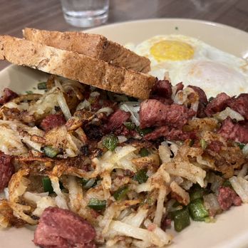 Snooze, an A.M. Eatery - Hash and eggs... This was so delicious! - Breakfast & Brunch Near Me - San Antonio, Texas Snooze, an A.M. Eatery - Hash and eggs... This was so delicious! - Breakfast & Brunch Near Me - San Antonio, Texas