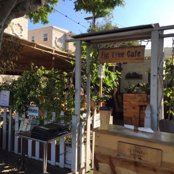 Fig Tree Cafe - Outside of Restaurant - hostess stand - Sandwiches Near Me - Pacific Beach, California
