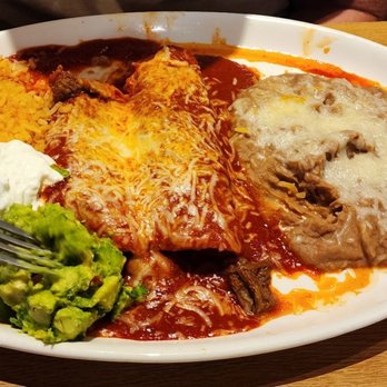 Ricardo's Place - Shredded beef enchilada - Mexican Near Me - San Juan Capistrano, California Ricardo's Place - Shredded beef enchilada - Mexican Near Me - San Juan Capistrano, California