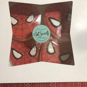 NatSweets - Spider-Man cookies - Desserts Near Me - Santee, California