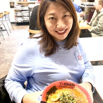 Yokohama Ramen Joint - Me showing off the bttm. . So good !! - Ramen Near Me - Wichita, Kansas Yokohama Ramen Joint - Me showing off the bttm. . So good !! - Ramen Near Me - Wichita, Kansas