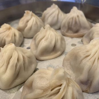 Super Juicy Dumplings - Xiao long bao (XLB) aka soup dumpling - Dim Sum Near Me - Brea, California