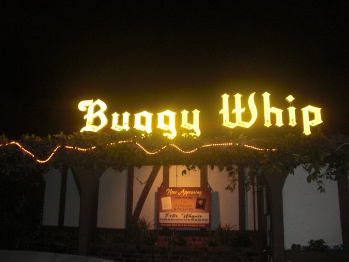 the buggy whip