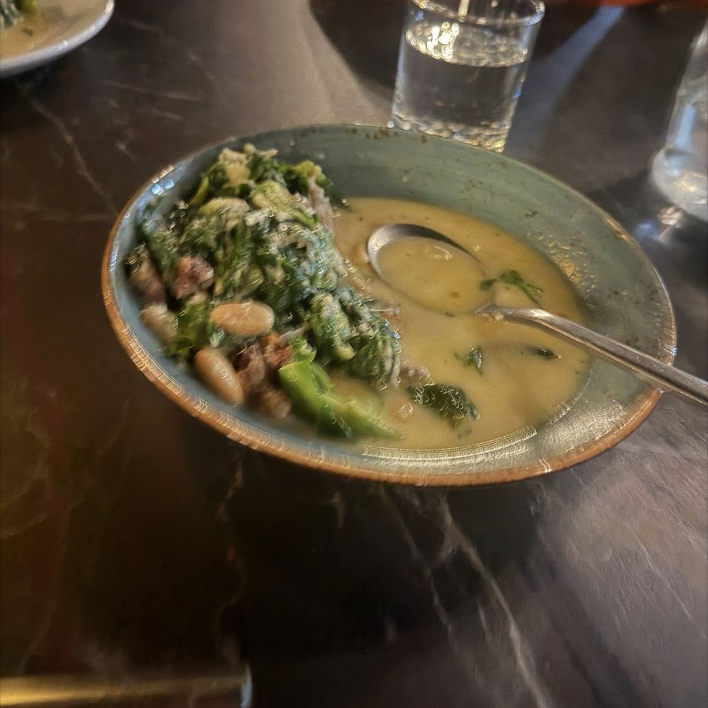 Greens & Beans with sausage. The flavor was so good. Greens & Beans with sausage. The flavor was so good.