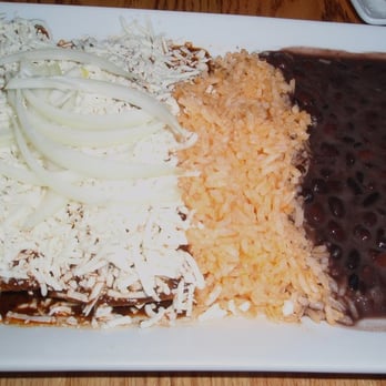 De Mole - Enchiladas de Pollo con Mole Poblano - Mexican Near Me - Woodside, New York