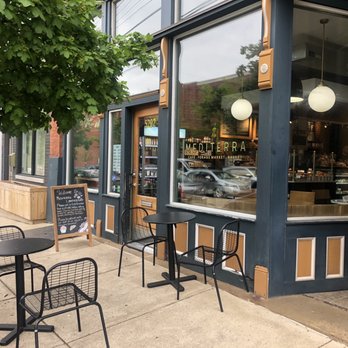 Mediterra Cafe - A few tables to sit out front - Cafes Near Me - Pittsburgh, Pennsylvania Mediterra Cafe - A few tables to sit out front - Cafes Near Me - Pittsburgh, Pennsylvania
