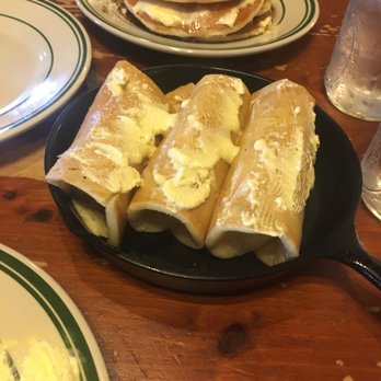 Flapjacks Pancake Cabin - Secret menu item pigs in a blanket skillet - Breakfast & Brunch Near Me - Sevierville, Tennessee Flapjacks Pancake Cabin - Secret menu item pigs in a blanket skillet - Breakfast & Brunch Near Me - Sevierville, Tennessee