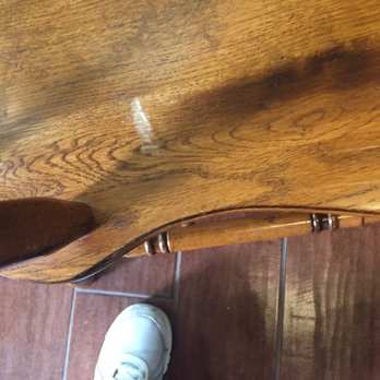 inNout Movers - Scratched chair - Movers Near Me - Round Rock, Texas