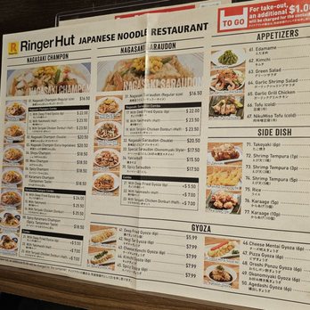 Ringer Hut - Menu - Salad Near Me - Honolulu, Hawaii Ringer Hut - Menu - Salad Near Me - Honolulu, Hawaii