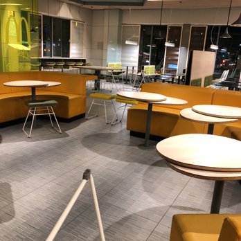 McDonald's - the interior of a mcdonalds restaurant - Fast Food Near Me - New York, New York