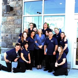 Hand & Stone Massage and Facial Spa - Barrie - Our great team - at the ribbon cutting ceremony in April, 2016