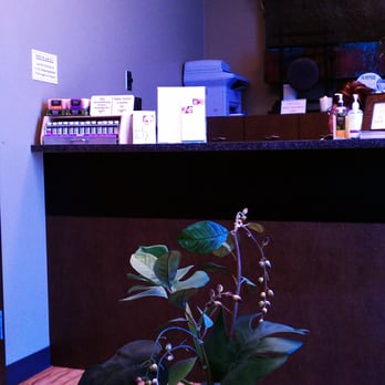 Zen Massage - Front desk/waiting area. The whole place is very nice and serene. - Massage Near Me - Olathe, Kansas
