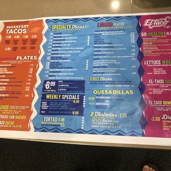 El Taco Cafe - Menu - Tacos Near Me - San Antonio, Texas El Taco Cafe - Menu - Tacos Near Me - San Antonio, Texas
