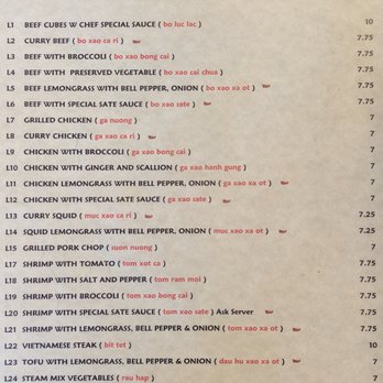 Ha Noi Vietnamese Kitchen - Lunch Specials menu. - Vietnamese Near Me - Brooklyn, New York