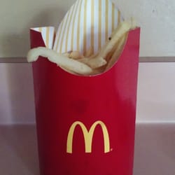 McDonald's - Large fry.... Pretty sad