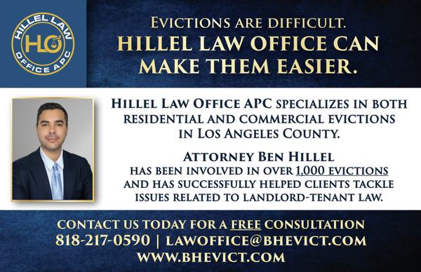 Landlord Eviction Attorney - We only represent landlords in eviction cases. Evictions are difficult. We can make them easier. Call us now at 818-217-0590! Landlord Eviction Attorney - We only represent landlords in eviction cases. Evictions are difficult. We can make them easier. Call us now at 818-217-0590!