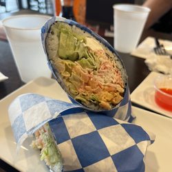 Hibachi Madness - Alaska Sushi burrito.