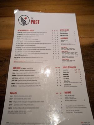 Menu photo 5 The Post Louisville, KY