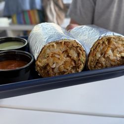 Chicken burrito