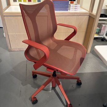 Herman Miller - San Jose - Went with the low. Love the red (orange?) but I'm too pale for that. - Furniture Stores Near Me - San Jose, California