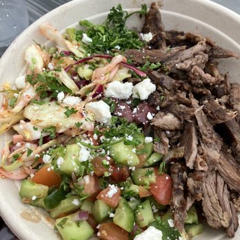 Zankou Chicken - Beef shawarma bowl - Mediterranean Near Me - Thousand Oaks, California