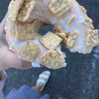 Donut Parlor - Cinnamon Toast Crunch raised donut...perfection! - Donuts Near Me - Tempe, Arizona Donut Parlor - Cinnamon Toast Crunch raised donut...perfection! - Donuts Near Me - Tempe, Arizona
