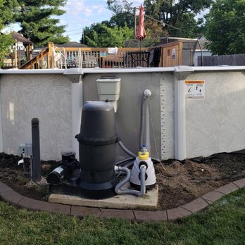 Border Magic - an above ground swimming pool - Landscaping Near Me - Frankfort, Illinois Border Magic - an above ground swimming pool - Landscaping Near Me - Frankfort, Illinois