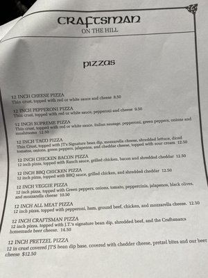 Menu photo 1 Craftsman On The Hill Nashville, TN Menu photo 1 Craftsman On The Hill Nashville, TN