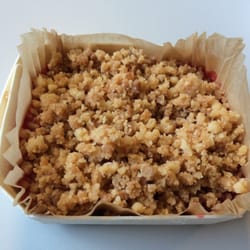 Le Pain Quotidien - Crumble aux fraises
