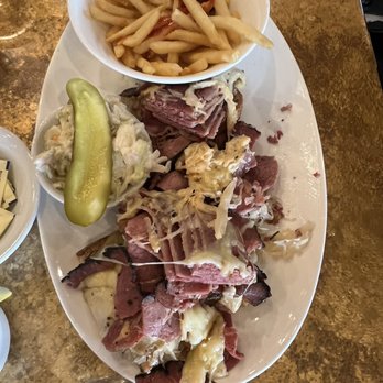 Chit Chat Diner - Pastrami open face sandwich - Diners Near Me - West Orange, New Jersey