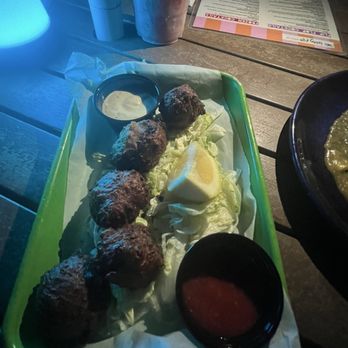 Lucky Fish Beach Bar & Grill - Conch Fritters - Seafood Near Me - Pompano Beach, Florida